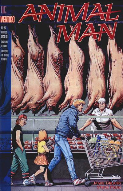 Vertigo and DC: Animal Man #57 Jamie Delano run